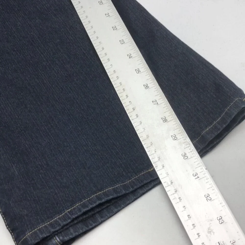 ADDITIONAL ELLE PETITE BELLA WIDE LEG BOOT JEANS SZ26 LN30 ⭐️